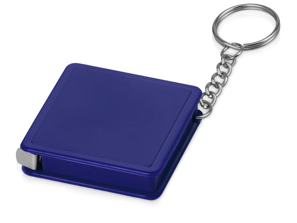 Брелок-рулетка, 1 м., синий, 1м