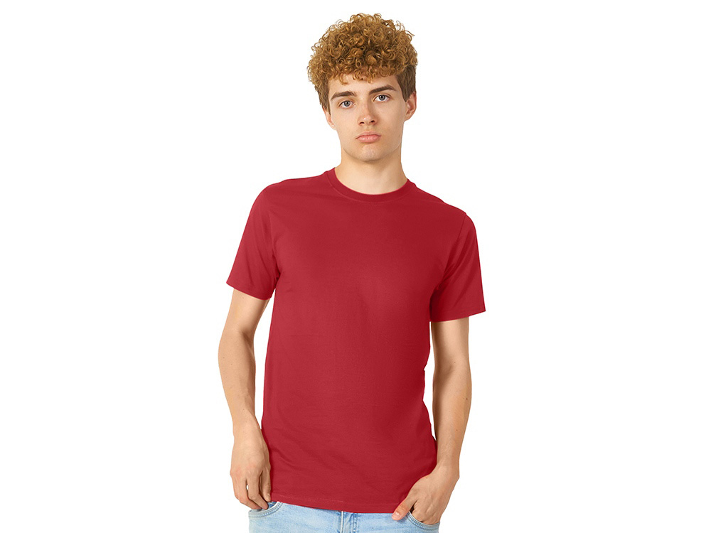 Футболка Super club мужская, брусничный, S