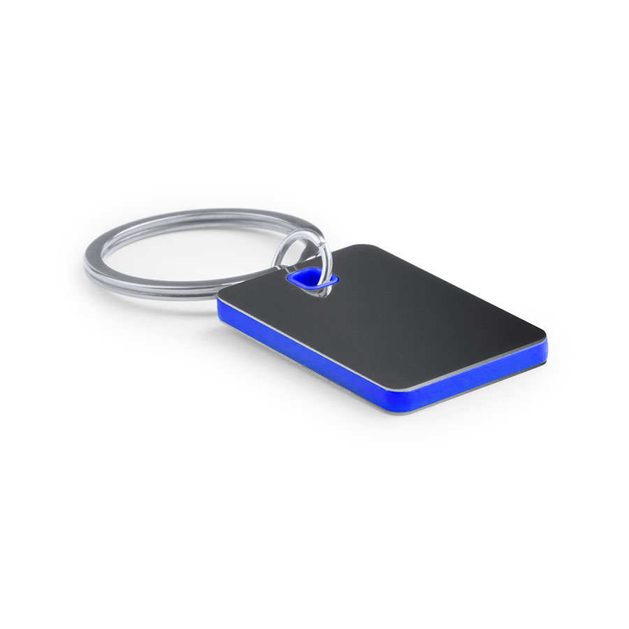 Брелок PERSAL, металл, синий, 2.940.4см