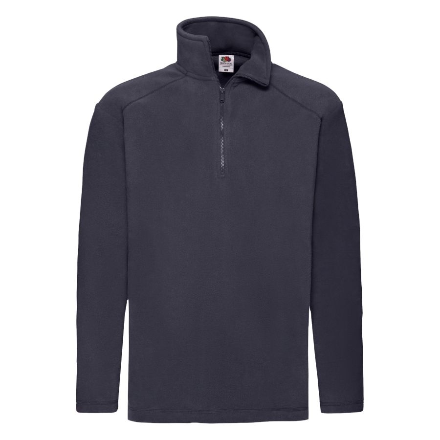 Толстовка Half Zip Fleece, глубокий темно-синий_M, 100% п/э, 250 г/м2