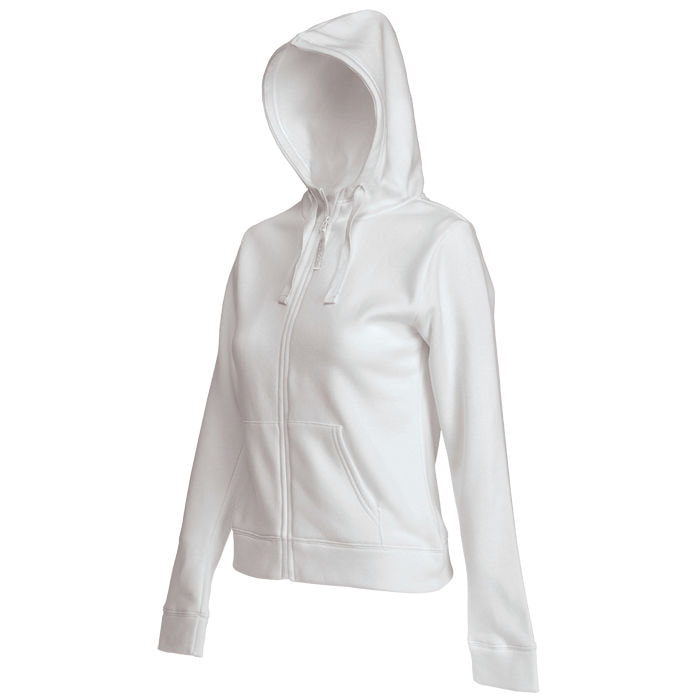 Толстовка Comfy- 100% хлопок, 280 г/м2, белый