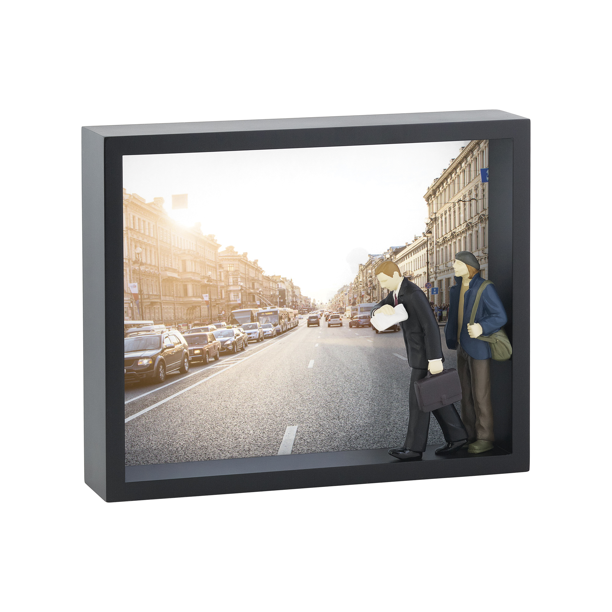 Фоторамка Ритм большого города, черный